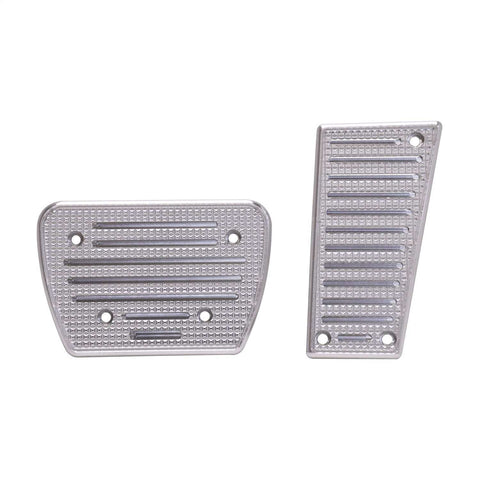 Putco 932190 - Liquid Solid Billet Track Design Accelerator and Brake Pedal Pad Set