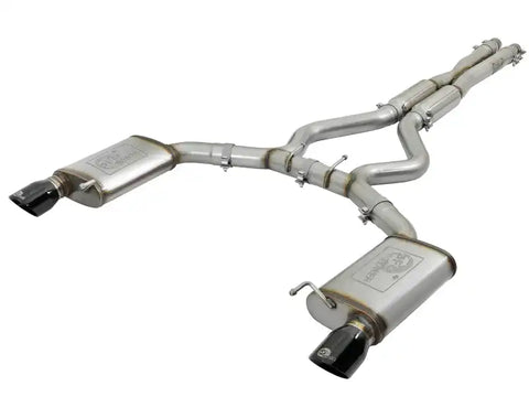 aFe 49-32086-B 11-21 Dodge Durango V6-3.6L / V8-5.7L MACH Force-Xp 304 SS Cat-Back Exhaust System w/ Black Tip