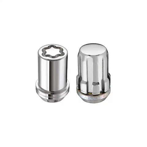 McGard SplineDrive Tuner 5 Lug Install Kit w/Locks & Tool (Cone) M12X1.5 / 13/16 Hex - Chrome