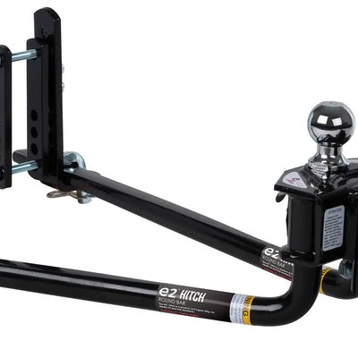 Fastway Trailer 94-00-1061 - e2 10K round-bar WD hitch with built-in sway control. 2-5/16 ball installed.