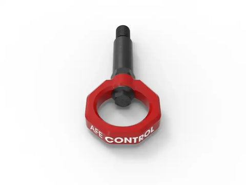 aFe 450-721001-R Control Front Tow Hook Red 20-21 Toyota GR Supra (A90)