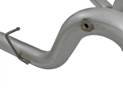 aFe 49-44080-B LARGE Bore HD 4in Dual DPF-Back SS Exhaust w/Black Tip 16-17 GM Diesel Truck V8-6.6L (td) LML