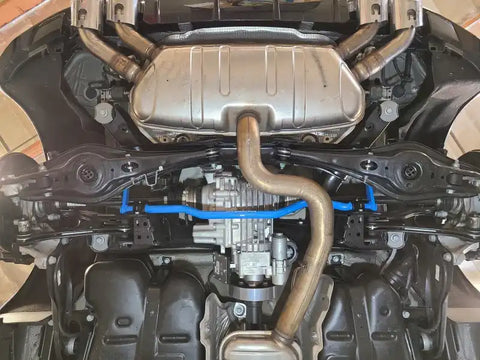aFe 440-612001RL 15-19 Volkswagen Golf R (MK7) L4-2.0L (t) CONTROL Series Rear Sway Bar - Blue