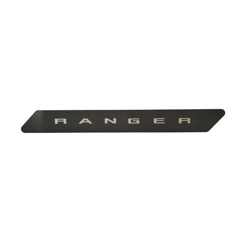 Putco 95144BPFD - Cargo Door Sill Protector Black Platinum 2 pc. w/Ranger Logo
