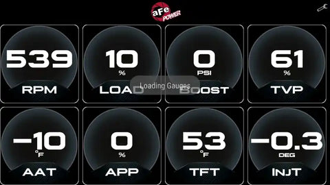 aFe 77-91001 AGD Advanced Gauge Display Digital 5.5in Monitor 08-18 Dodge/RAM/Ford/GM Diesel Trucks