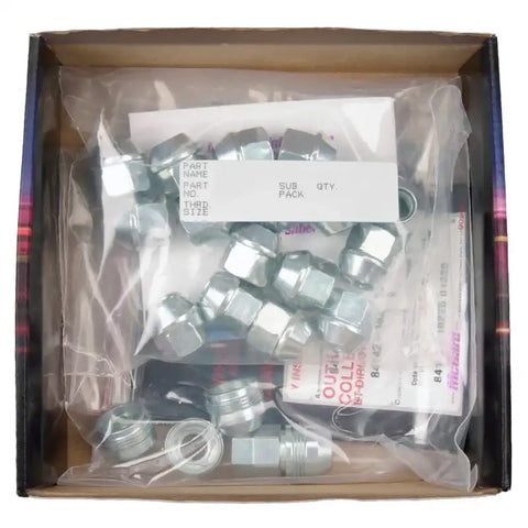 McGard 5 Lug Hex Install Kit w/Locks (Under Hub Cap / Cone Seat Nut) M12X1.5 3/4 .775in. L