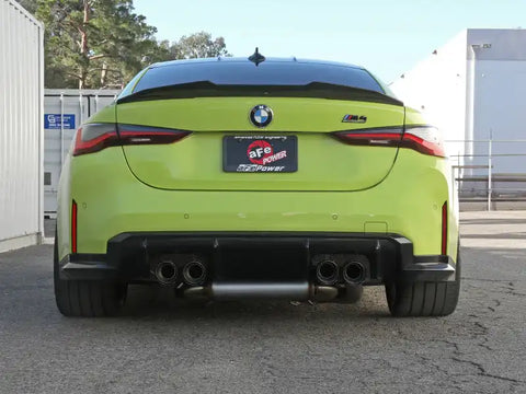 aFe 49-36351-C MACHForce XP Exhausts Cat-Back SS 19-21 BMW M2 Competition L6-3.0L w/Carbon Tips