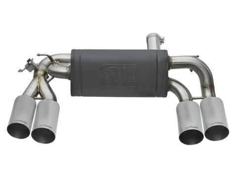 aFe 49-36333-P MACHForce XP 3in - 2 1/2in Axle Back 304SS Exhaust w/ Polished Tips 16-17 BMW M2 (f87)