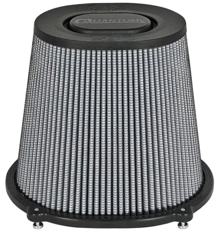 aFe 21-90103 Quantum Intake Pro DRY S Universal Air Filter F-5in. / B-(10x8.75) T-(6.75x0.5) H-8in.