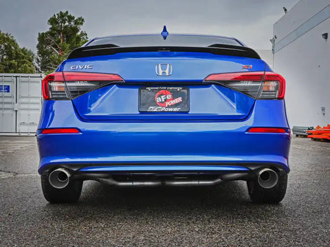 aFe 49-36630-P 22-23 Honda Civic Si L4 1.5L (t) Takeda 2.5in to 3in 304 SS Cat-Back Exhaust w/ Polished Tips