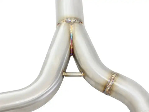 aFe 49-36326-P MACHForce XP SS-304 Polish Tip 2.5in Dia Cat Back Exhaust 12-14 BMW 335i (F30) 3.0L (t)