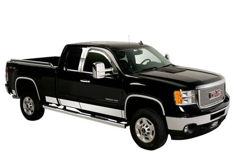 Putco 9751244GM-2 - Stainless Steel Rocker Panel w/GMC Logo