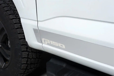 Putco 9751471FD - Stainless Steel Rocker Panel 4.25 in. Tall 12 pcs. Ford Licensed