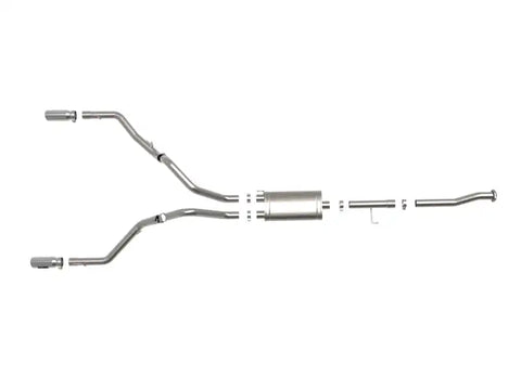 aFe 49-33130-P Vulcan Series 3in 304SS Cat-Back w/ Polished Tips 15-20 Ford F-150 V6 2.7L/35L(tt) / V8 5.0L