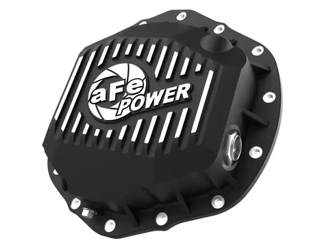aFe 46-71260B 2020 Chevrolet Silverado 2500 HD Rear Differential Cover Black Pro Series w/ Machined Fins