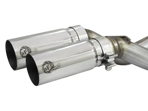 aFe 49-43080-P Rebel Exhausts 3in SS Cat-Back 09-14 Ford F-150 4.6/5.0/5.4L w/ Polished Tips
