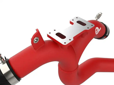 aFe 46-20504-R 18-21 Kia Singer V6-3.3L BladeRunner Alum Hot/Cold Charge Pipe Kit Red