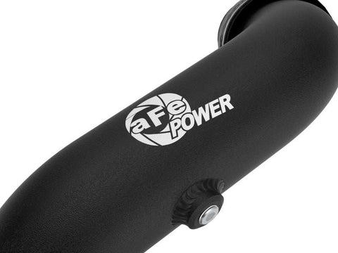aFe 46-20658-B Bladerunner 2-1/4 IN Aluminum Hot Charge Pipe Black 20-23 Ford Explorer/Explorer ST -