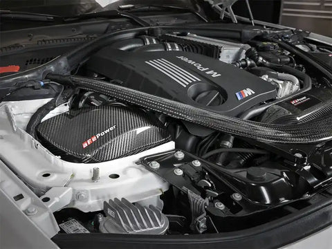 aFe 54-76305-CF Momentum GT Pro 5R Cold Air Intake System 15-17 BMW M3/M4 S55 (tt)