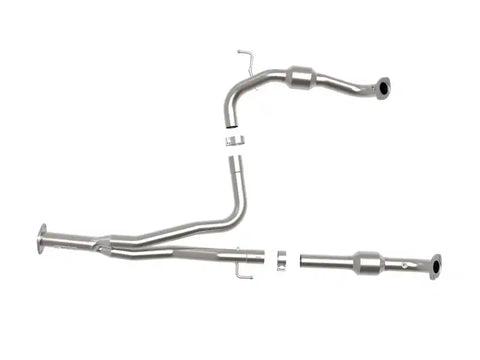 aFe 48-46011-RC Toyota Tacoma 16-17 V6-3.5L Twisted Steel Y-Pipe w/ Cat