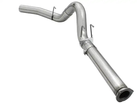 aFe 49-43064 MACHForce XP Exhaust 5in DPF-Back Stainless Steel 2015 Ford Turbo Diesel V8 6.7L No Tip
