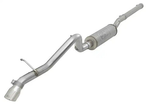 aFe 49-48057-P MACH Force-Xp 2.5in 409SS Hi-Tuck Cat-Back Exhaust w/Polished Tip 07+ Jeep Wrangler JK 3.6L/3.8L
