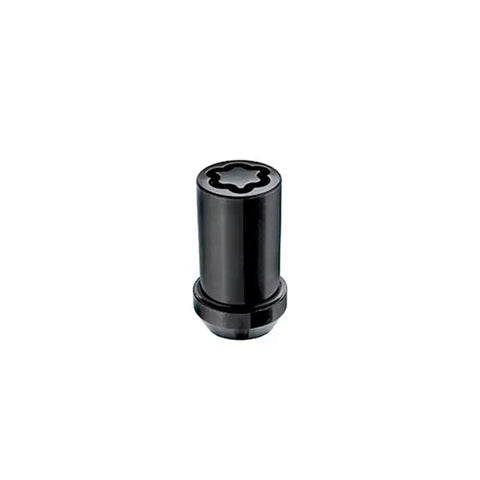McGard Wheel Lock Nut Set - 4pk. (Tuner / Cone Seat) M14X1.5 22mm Hex 1.648in. Length Black