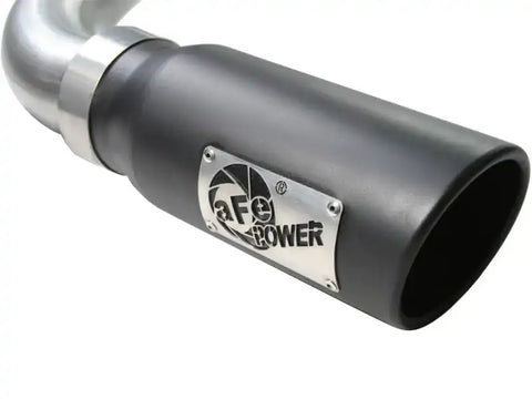 aFe 49-44013-B MACHForce XP Exhaust SS-409 Cat-Back w/ 304SS Black Tip 04-07 GM Trucks 1500 V6/V8