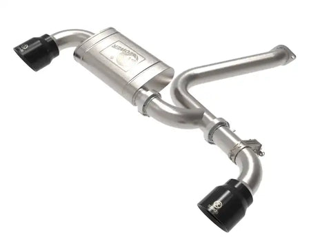 aFe 49-37032-B 22-23 Hyundai Kona N L4 2.0L (t) Takeda 3in SS Axle-Back Exhaust System w/ Black Tips