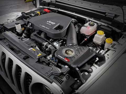 aFe 50-70062G 20-21 Jeep Wrangler (JL) V6-3.0L (td) Momentum HD Cold Air Intake System w/ Pro GUARD 7 Media