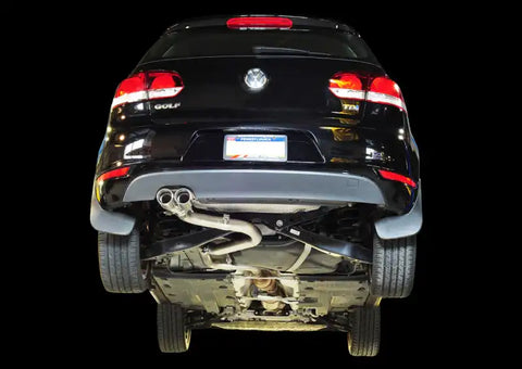 AWE Tuning Golf TDI Performance Exhaust - Diamond Black Tips