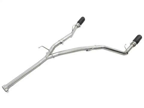 aFe 49-42041-B MACHForce XP DPF-Back Exhaust 2.5in SS with Black Tips 2014 Dodge Ram 1500 V6 3.0L EcoDiesel