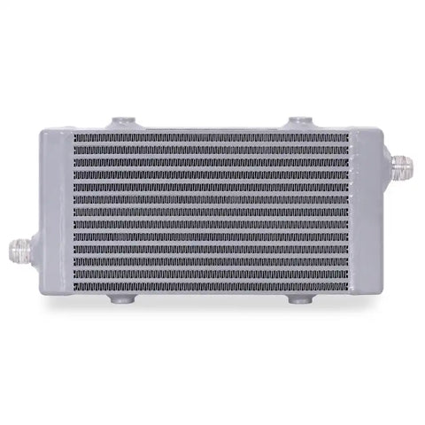 Mishimoto Universal Small Bar and Plate Cross Flow Silver Oil Cooler