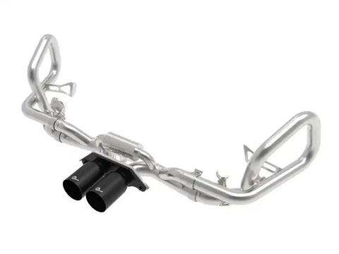 aFe 49-36450-B 14-16 Porsche 911 GT3 991.1 H6 3.8L MACH Force-Xp 304 SS Cat-Back Exhaust System w/ Black Tips