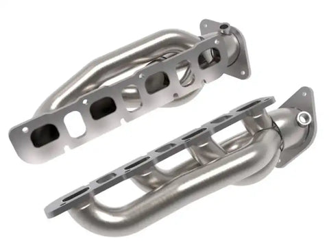 aFe 48-32030 Power Twisted Steel 304SS Shorty Header 2021 Ram 1500 TRX V8-6.2L (uncoated)