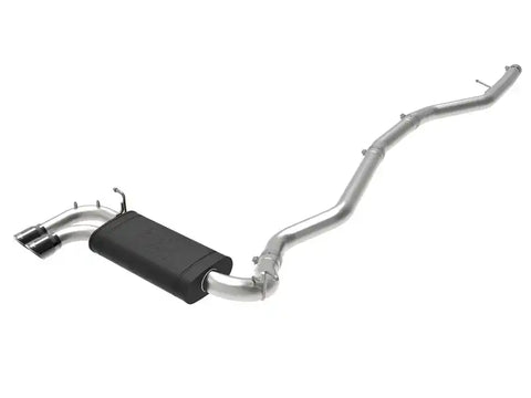 aFe 49-36345-B MACH Force-Xp 2-1/2in 304 SS Cat Back Exh w/Black Tips 14-16 BMW 228i (F22/23) L4-2.0L (t) N20