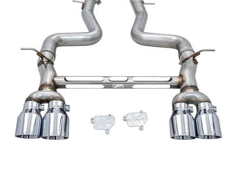AWE Tuning BMW F8X M3/M4  Track Edition Catback Exhaust - Chrome Silver Tips
