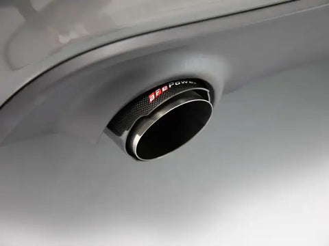aFe 49C32068-C MACH Force-XP 4-1/2in Carbon Fiber OE Replacement Exhaust Tips - 15-19 Dodge Charger/Hellcat