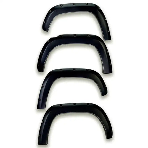 EGR 15+ GMC Sierra HD Bolt-On Look Color Match Fender Flares - Set Black