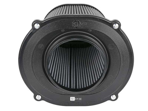 aFe 21-91132 Quantum Pro DRY S Air Filter Inverted Top - 5in Flange x 8in Height PDS