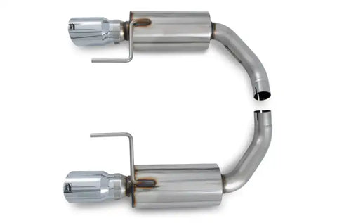 AWE Tuning S550 Mustang EcoBoost Axle-back Exhaust - Touring Edition (Chrome Silver Tips)