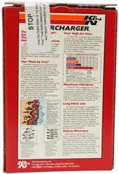 K&N RC-8170 Universal Clamp-On Air Filter