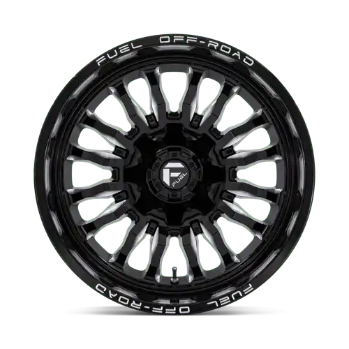 D795 20X10 6X135/5.5 G-BLK-MILL -18MM
