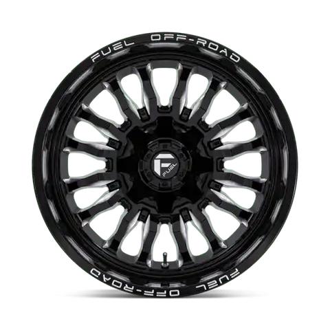 D795 20X10 6X135/5.5 G-BLK-MILL -18MM