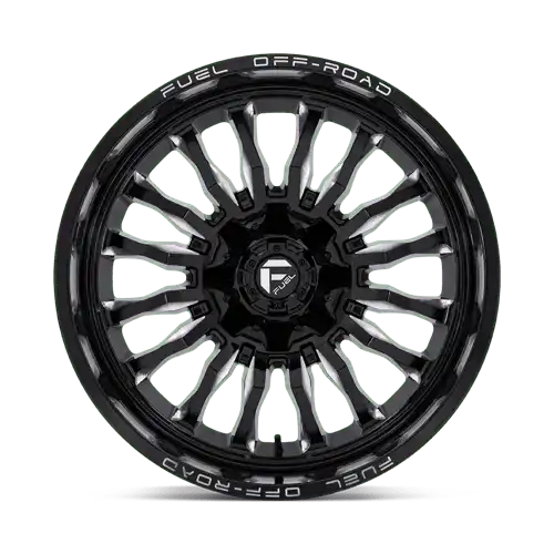 D795 22X10 6X135/5.5 G-BLK-MILL -18MM