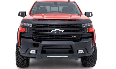 Aeroskin LightShield Pro Hood Protector; Black - MyTruckPoint