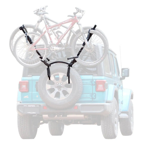 Lets Go Aero TireBiter - 2-Bike Spare Tire Mount Spare Tire Mount Holds 2 Bikes