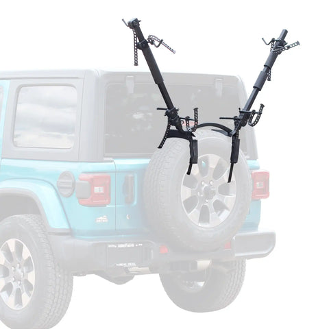 Lets Go Aero TireBiter - 2-Bike Spare Tire Mount Spare Tire Mount Holds 2 Bikes