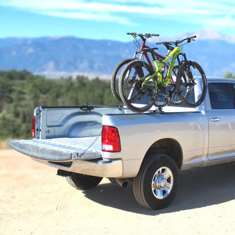 Lets Go Aero Full Nelson, 2-Bike Carrier Truck Bed Mount V-Rack (expandable to 6)
