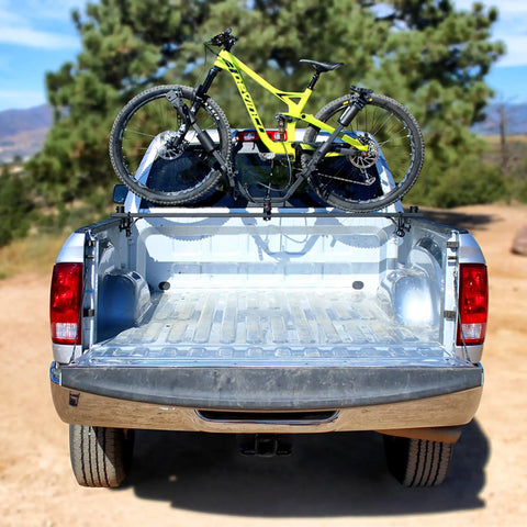 Lets Go Aero Full Nelson, 2-Bike Carrier Truck Bed Mount V-Rack (expandable to 6)